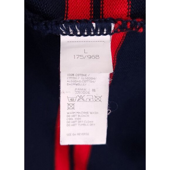 Paul & Shark Yachting Striped 1/2 Zip Sweater L Mens Navy Blue Collection $375 - Picture 13 of 15